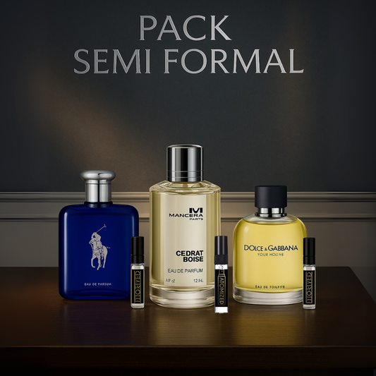 Pack decants - Semi formal