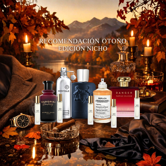 Pack Decants - Recomendación Otoño Hombre Edición Nicho