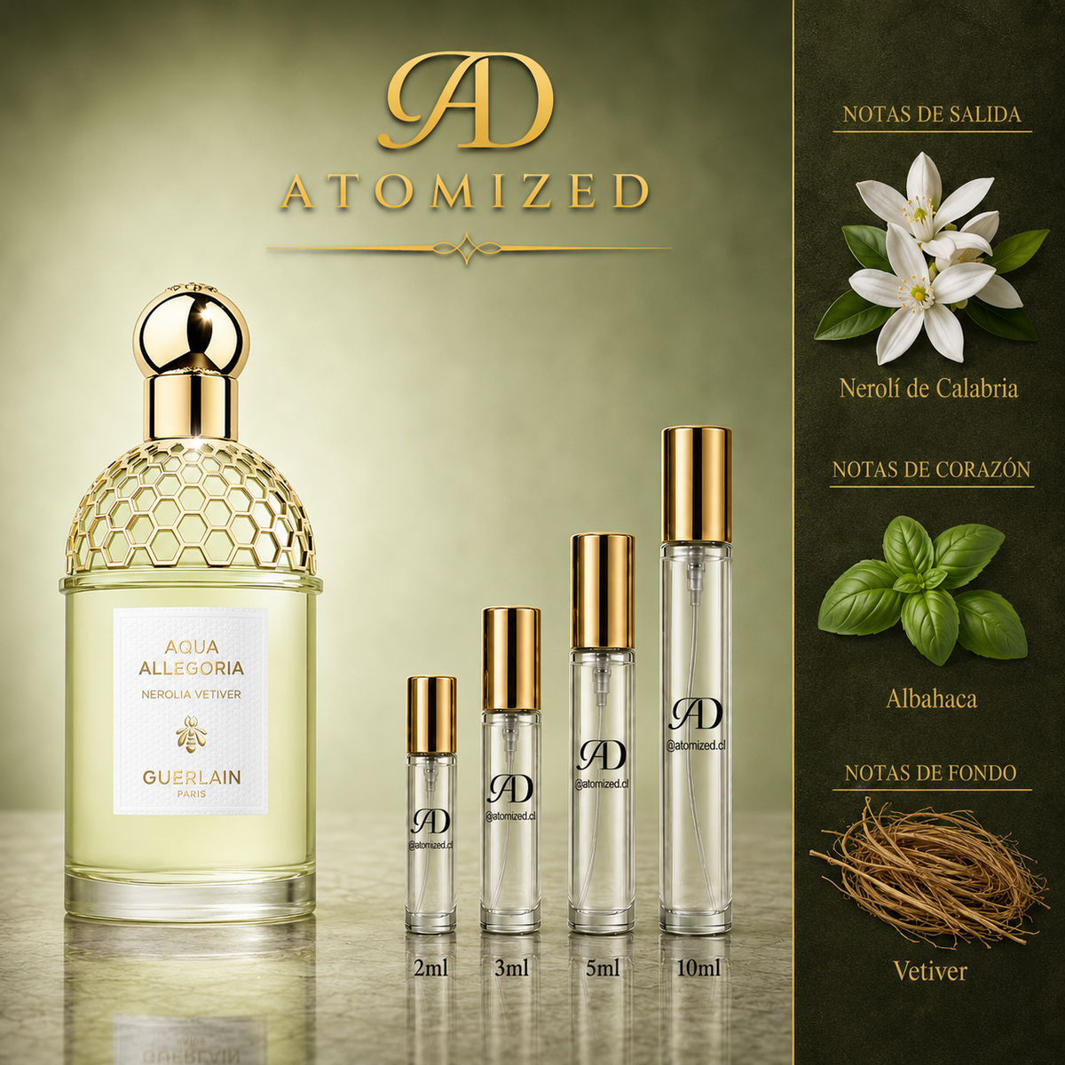 Decant Aqua allegoria Nerolia Vetiver - Guerlain