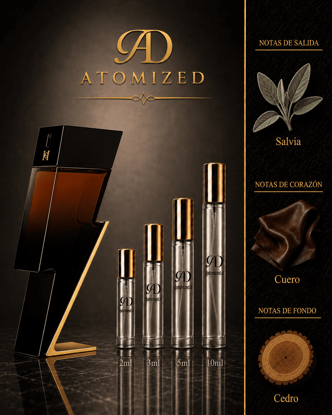 Decant Bad Boy Elixir - Carolina Herrera